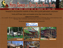 Tablet Screenshot of horsecampsatottercreek.com